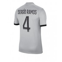 Paris Saint-Germain Sergio Ramos #4 Fotballklær Bortedrakt 2022-23 Kortermet